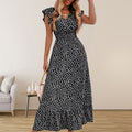 V-neck dress